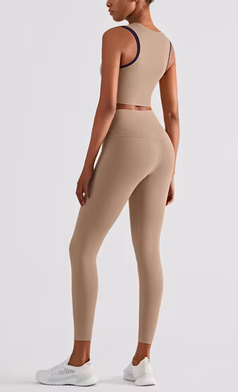 편안한 N매칭 요가 조끼 크로스